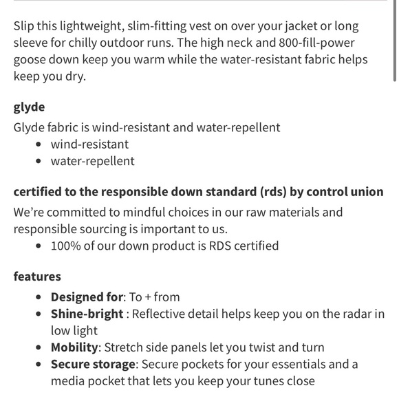 Lululemon Down for a Run Vest (Version ii) in Gator Green Size 4 - Picture 7 of 7